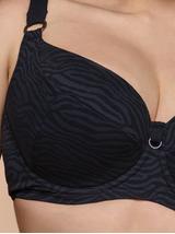 Biustonosz kąpielowy ANTHRACITE K24 big