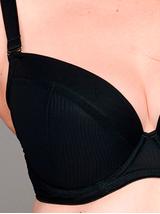 Biustonosz ONA K45 push up czarny