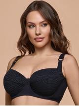 Biustonosz kąpielowy ANTHRACITE K26 soft