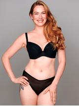 Biustonosz ONA K45 push up czarny
