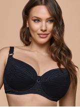 Biustonosz kąpielowy ANTHRACITE K24 big