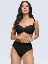 Biustonosz MELANIA K40 push up czarny