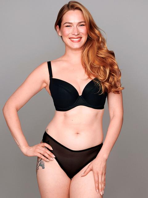 Biustonosz ONA K45 push up czarny
