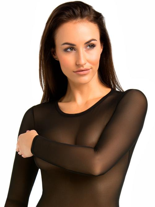 Body Ero siateczkowe czarne