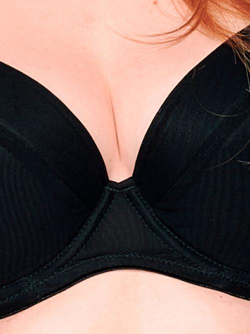 Biustonosz ONA K45 push up czarny