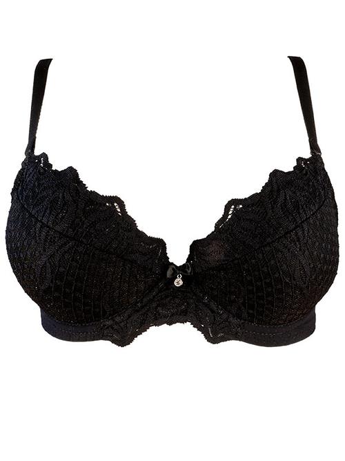 Biustonosz LIWIA K40 push up czarny