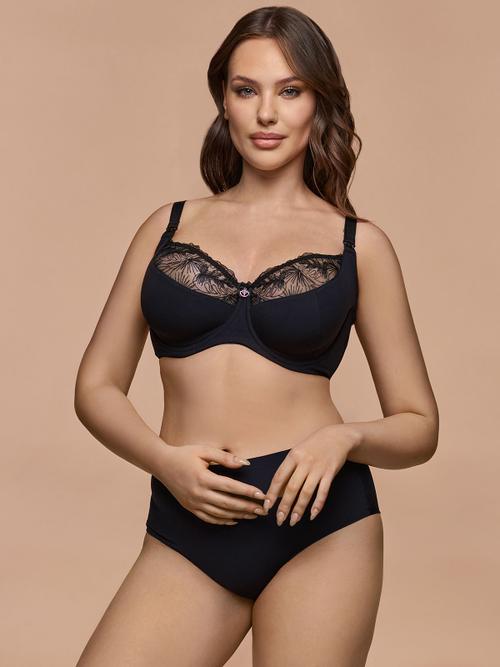 Biustonosz do karmienia EMILIA K01 czarny