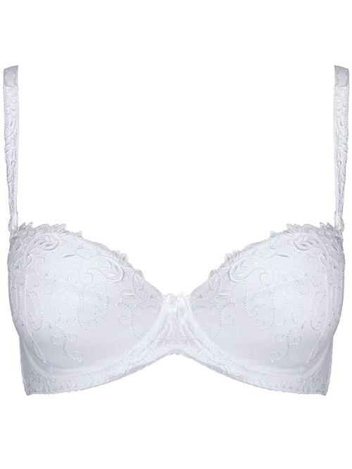 Biustonosz IVETTE push up K03 biały