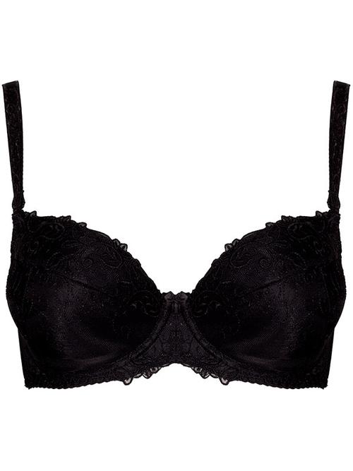 Biustonosz IVETTE push up K03 czarny