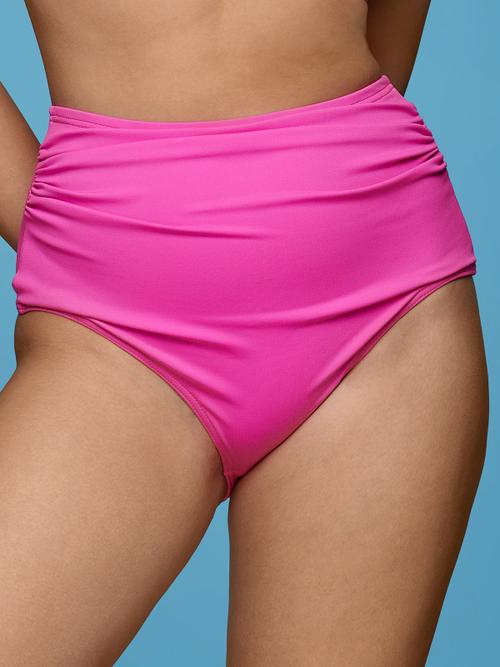 Figi kąpielowe FLAMINGO maxi marszczone