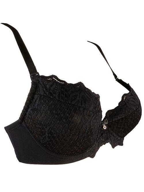 Biustonosz LIWIA K40 push up czarny