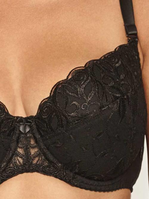 Biustonosz BREE K03 push up czarny