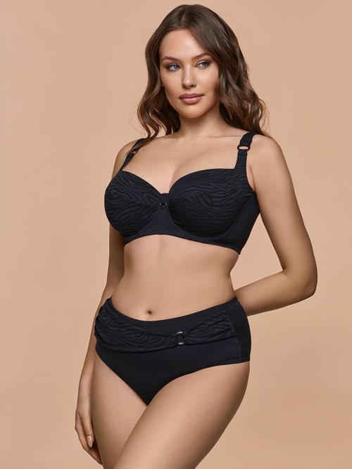 Biustonosz kąpielowy ANTHRACITE K26 soft