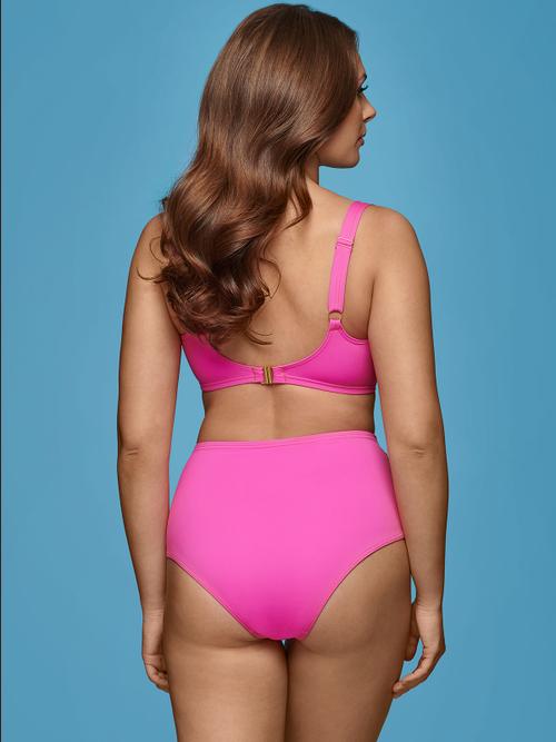 Figi kąpielowe FLAMINGO maxi marszczone