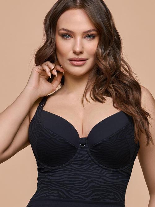 Strój kąpielowy ANTHRACITE K24 big jednoczęściowy