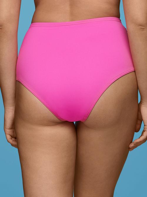 Figi kąpielowe FLAMINGO maxi marszczone