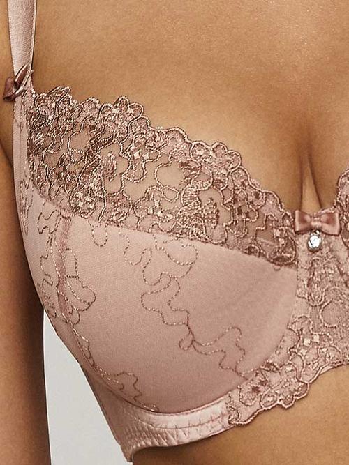 Biustonosz EMILIA K24 semi-soft mocca