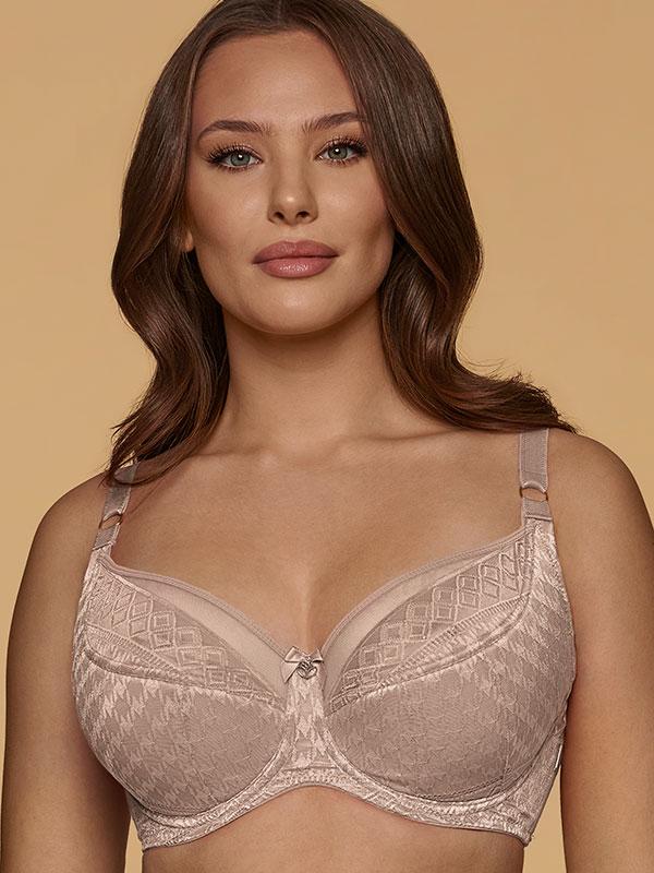 Biustonosz TRINITY K37 semi-soft beżowy